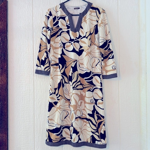 J. McLaughlin Women's Catalina Cloth Nylon/Spandex Blend Dress size small - Picture 1 of 4